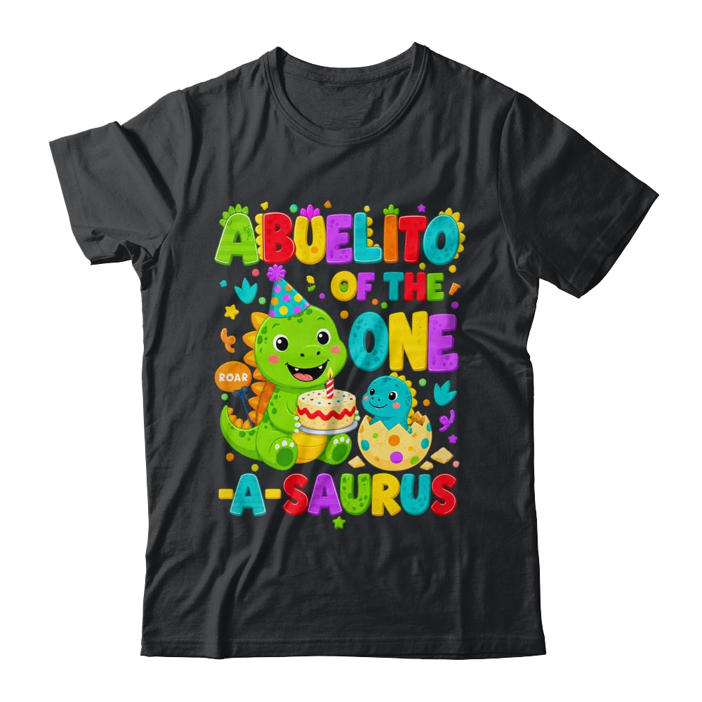 Abuelito Of The One-A-Saurus 1St Birthday Boy T-Rex Dinosaur Shirt & Hoodie | teecentury