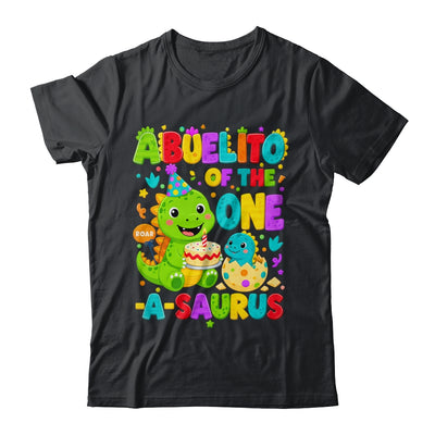 Abuelito Of The One-A-Saurus 1St Birthday Boy T-Rex Dinosaur Shirt & Hoodie | teecentury