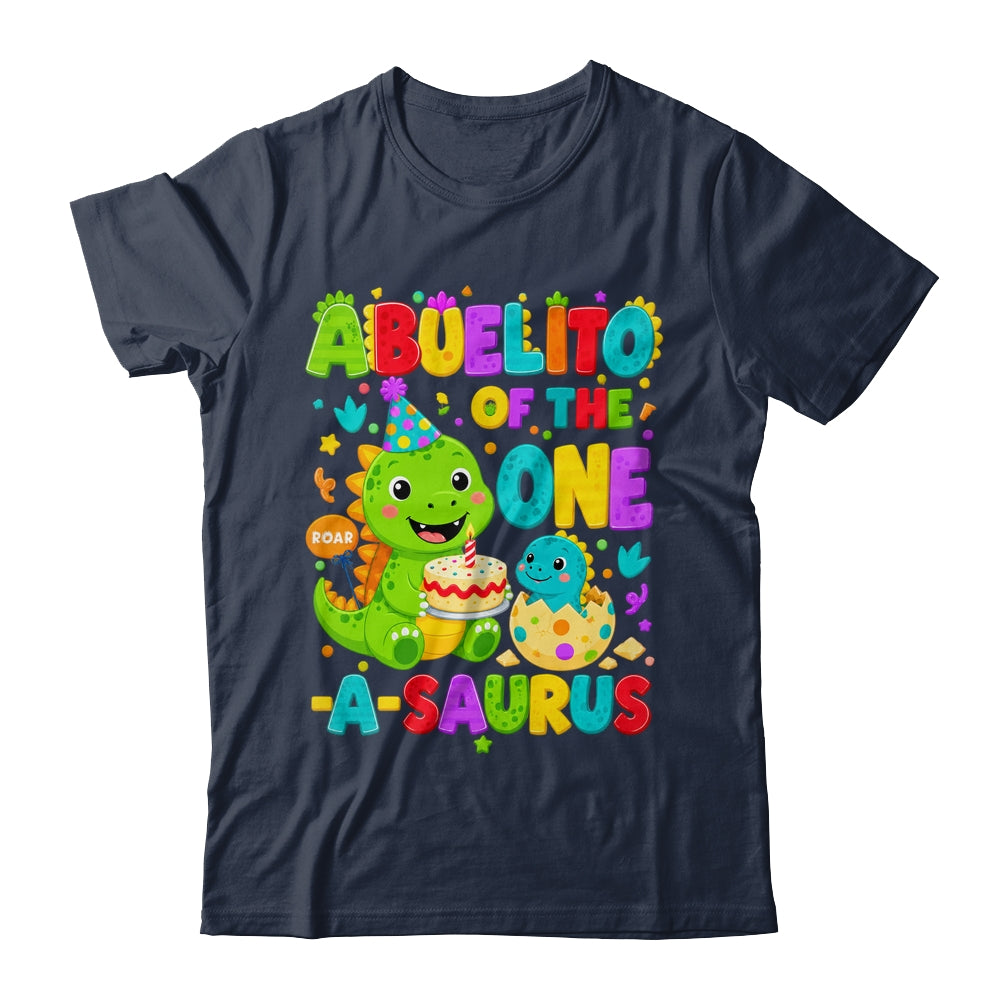 Abuelito Of The One-A-Saurus 1St Birthday Boy T-Rex Dinosaur Shirt & Hoodie | teecentury