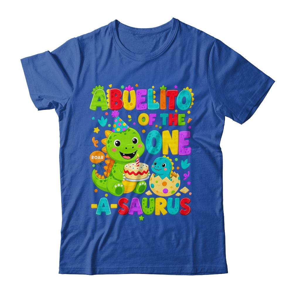 Abuelito Of The One-A-Saurus 1St Birthday Boy T-Rex Dinosaur Shirt & Hoodie | teecentury