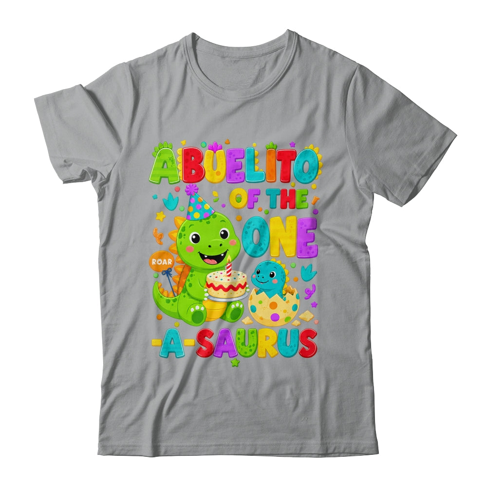 Abuelito Of The One-A-Saurus 1St Birthday Boy T-Rex Dinosaur Shirt & Hoodie | teecentury