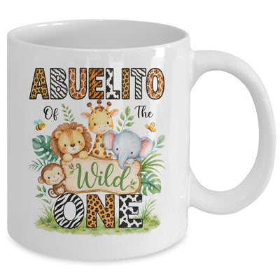 Abuelito Of The Wild One First Birthday Boy Jungle Safari Mug | teecentury