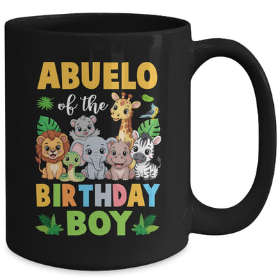 Abuelo Of The Birthday Boy Kids Safari Jungle Animal Mug | teecentury