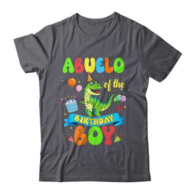 Abuelo Of The Birthday Boy TRex Dinosaur Birthday Family Shirt & Hoodie | teecentury