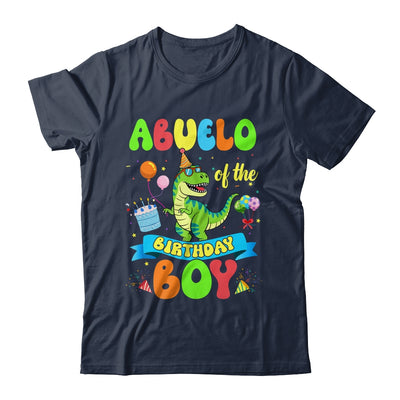 Abuelo Of The Birthday Boy TRex Dinosaur Birthday Family Shirt & Hoodie | teecentury