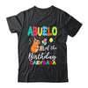 Abuelo Of The Birthday Capybara Girl Bday Party Family Shirt & Hoodie | teecentury
