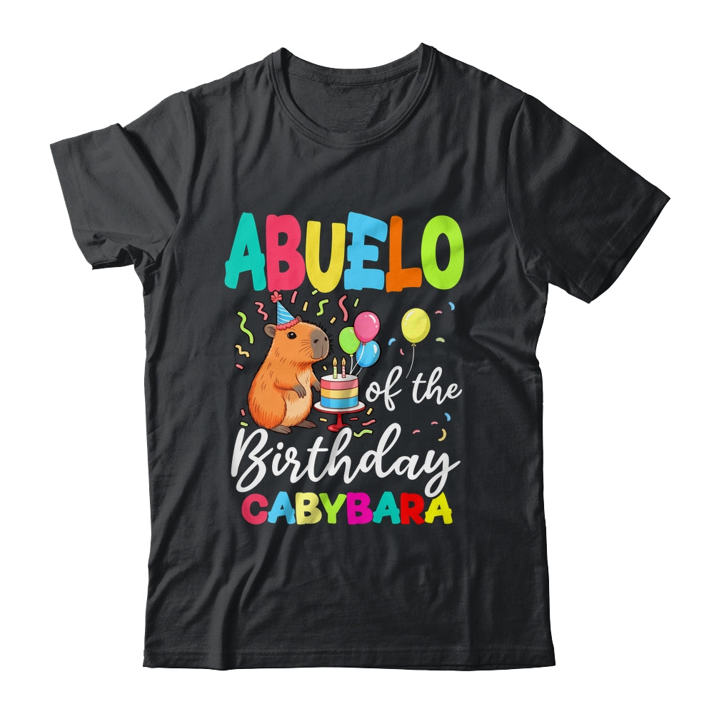 Abuelo Of The Birthday Capybara Girl Bday Party Family Shirt & Hoodie | teecentury