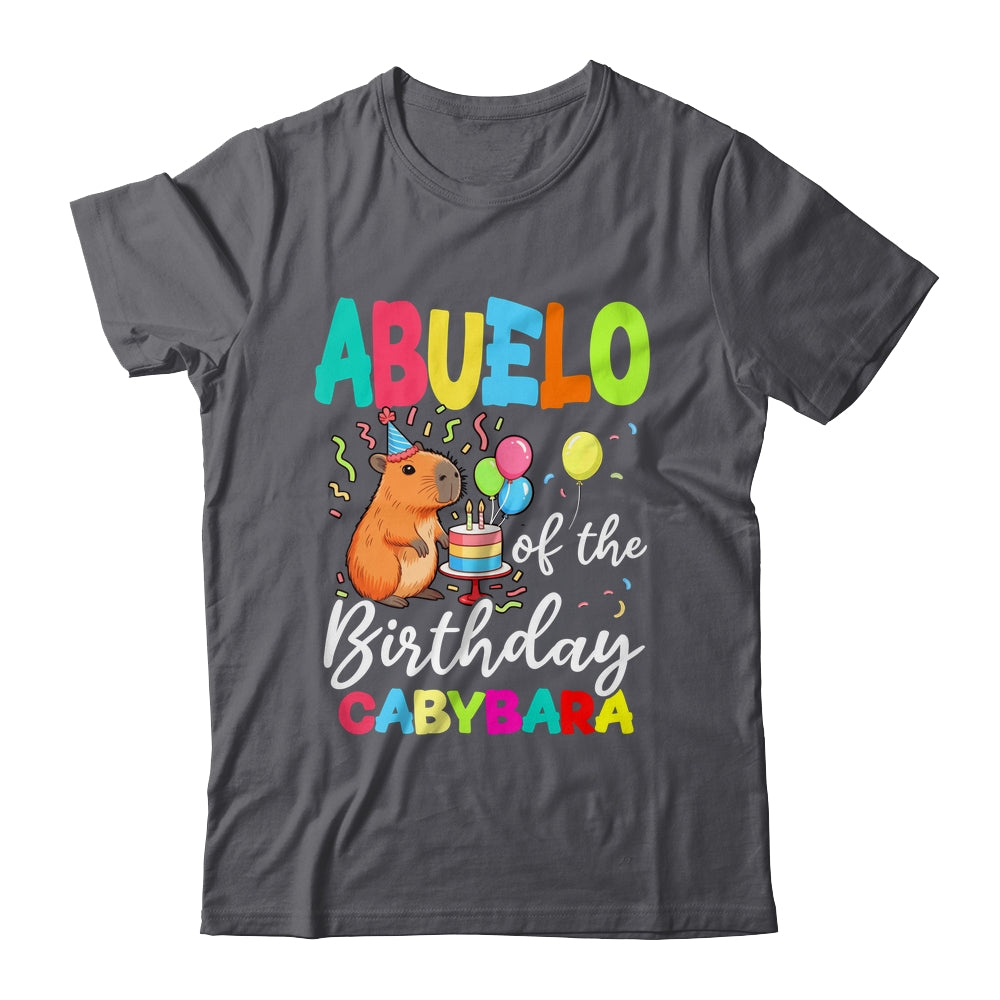 Abuelo Of The Birthday Capybara Girl Bday Party Family Shirt & Hoodie | teecentury