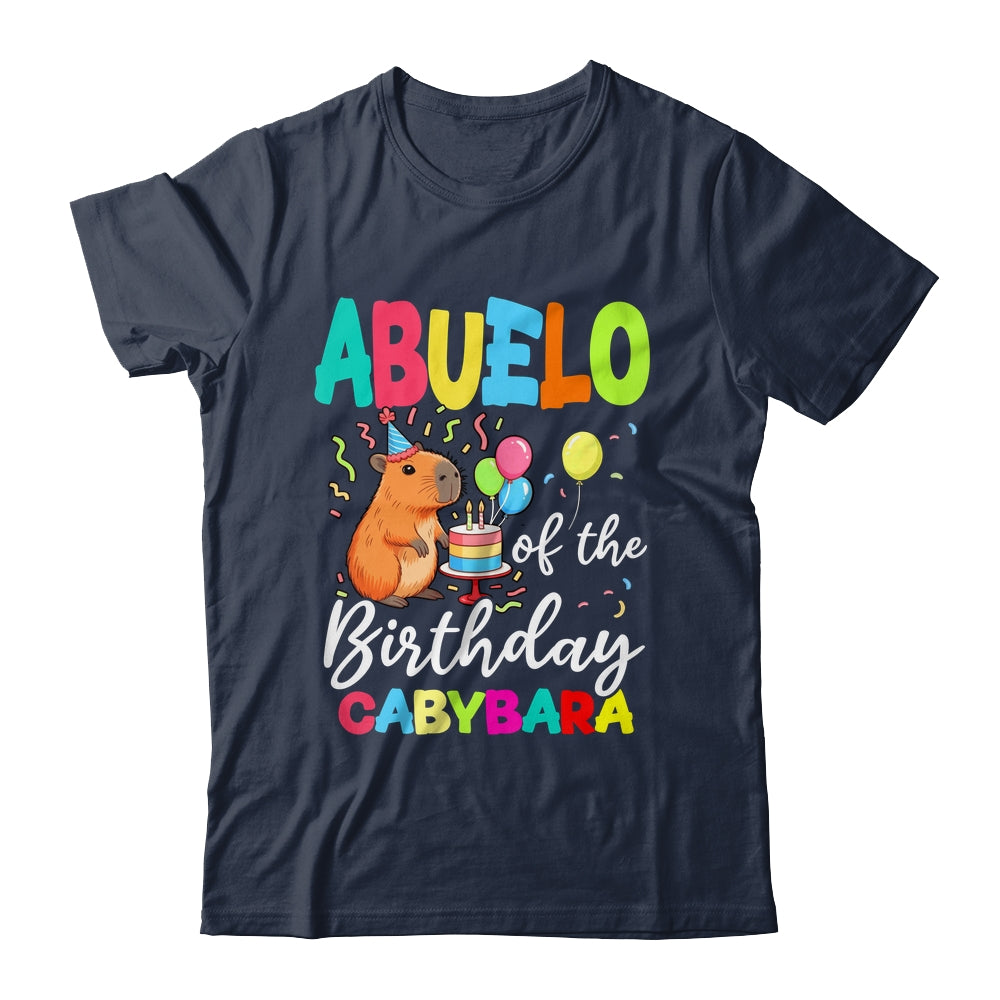 Abuelo Of The Birthday Capybara Girl Bday Party Family Shirt & Hoodie | teecentury