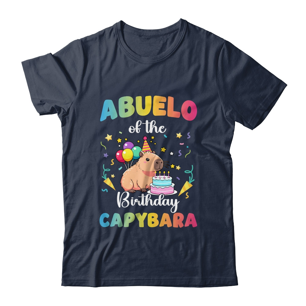 Abuelo Of The Birthday Girl Capybara Bday Party Family Shirt & Hoodie | teecentury