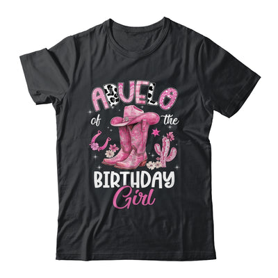 Abuelo Of The Birthday Girl Pink Cowgirl Western Cow Girl Shirt & Hoodie | teecentury