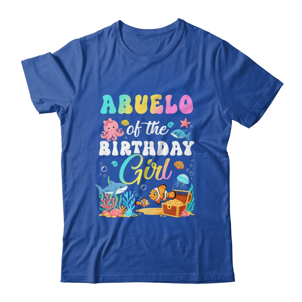 Abuelo Of The Birthday Girl Sea Fish Ocean Aquarium Shirt & Hoodie | teecentury