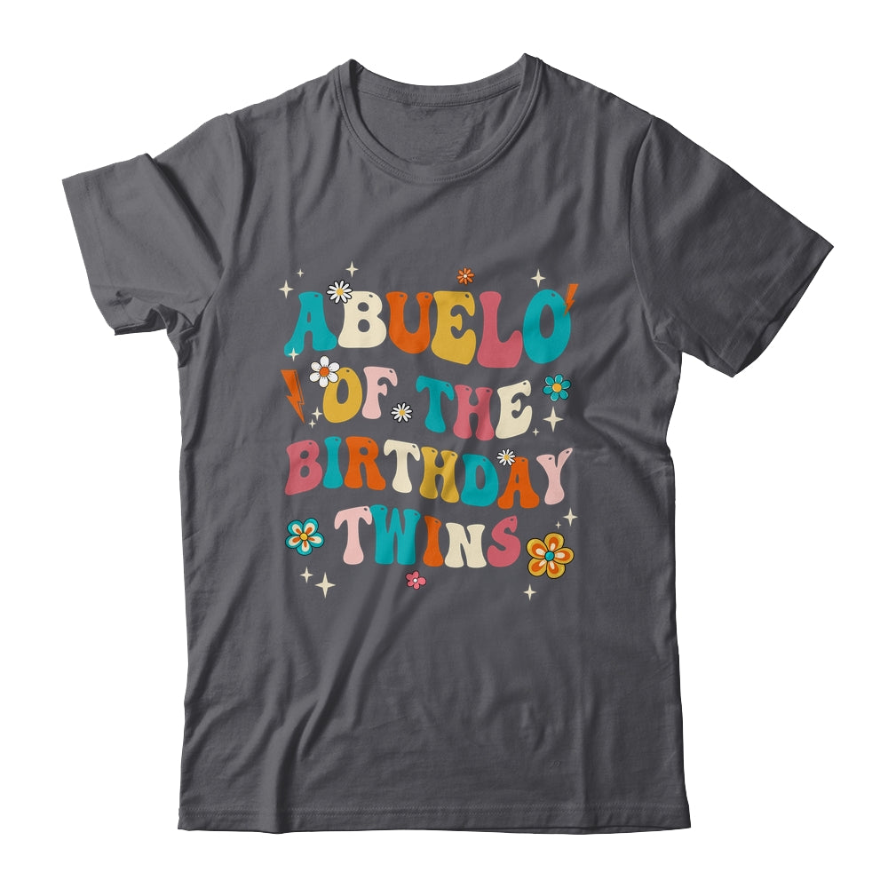Abuelo Of The Birthday Twins Boys Girls Party Retro Bday Shirt & Hoodie | teecentury