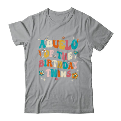 Abuelo Of The Birthday Twins Boys Girls Party Retro Bday Shirt & Hoodie | teecentury