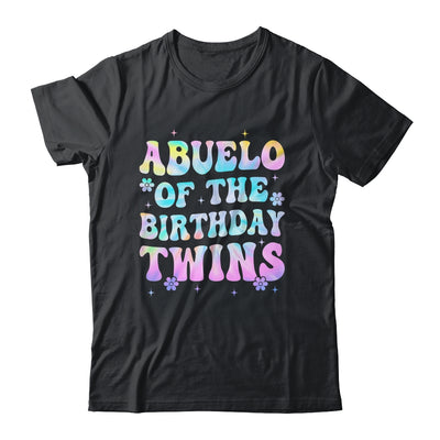 Abuelo Of The Birthday Twins Girls Kids Party Retro Bday Shirt & Hoodie | teecentury