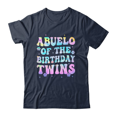 Abuelo Of The Birthday Twins Girls Kids Party Retro Bday Shirt & Hoodie | teecentury