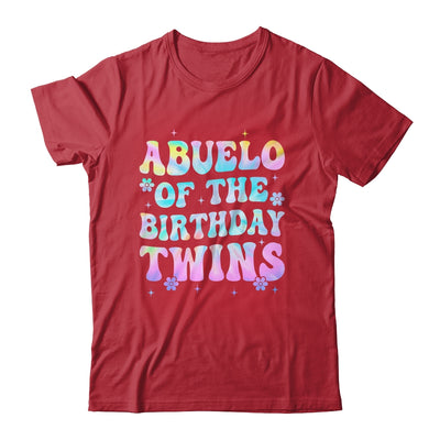 Abuelo Of The Birthday Twins Girls Kids Party Retro Bday Shirt & Hoodie | teecentury
