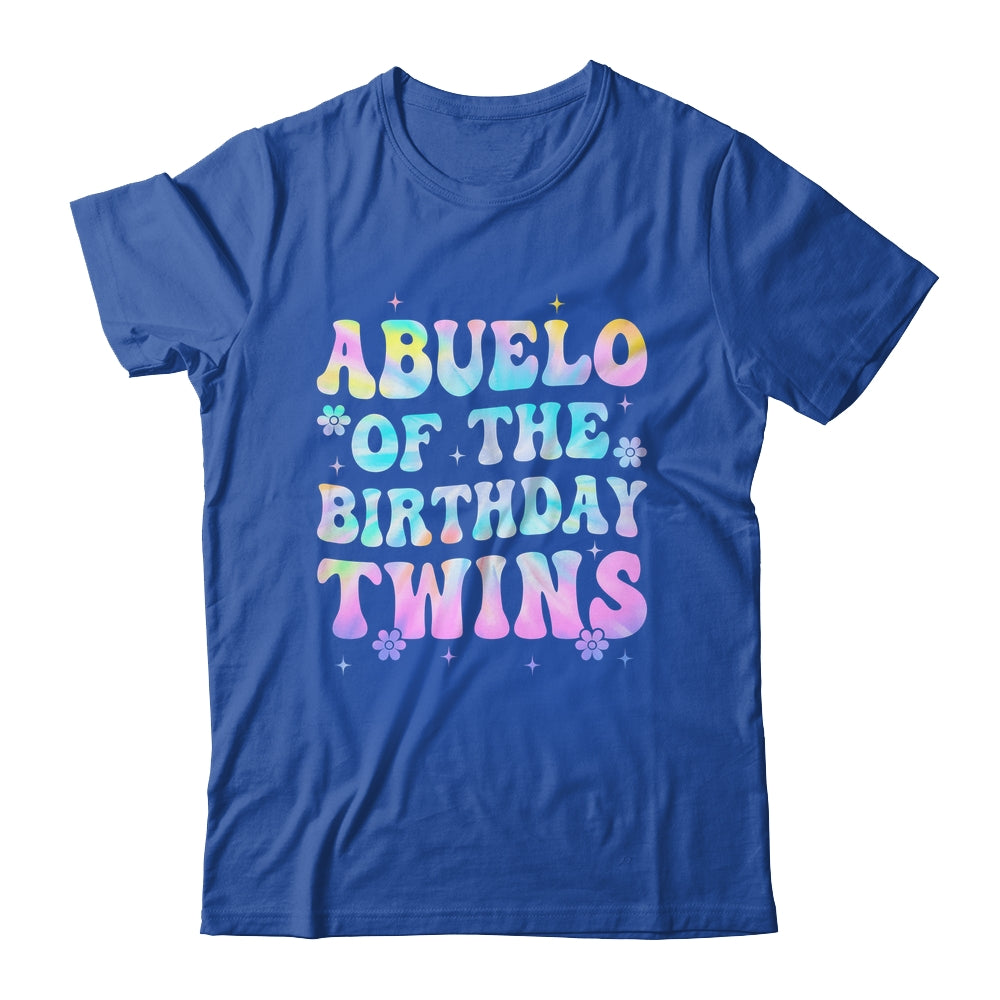 Abuelo Of The Birthday Twins Girls Kids Party Retro Bday Shirt & Hoodie | teecentury