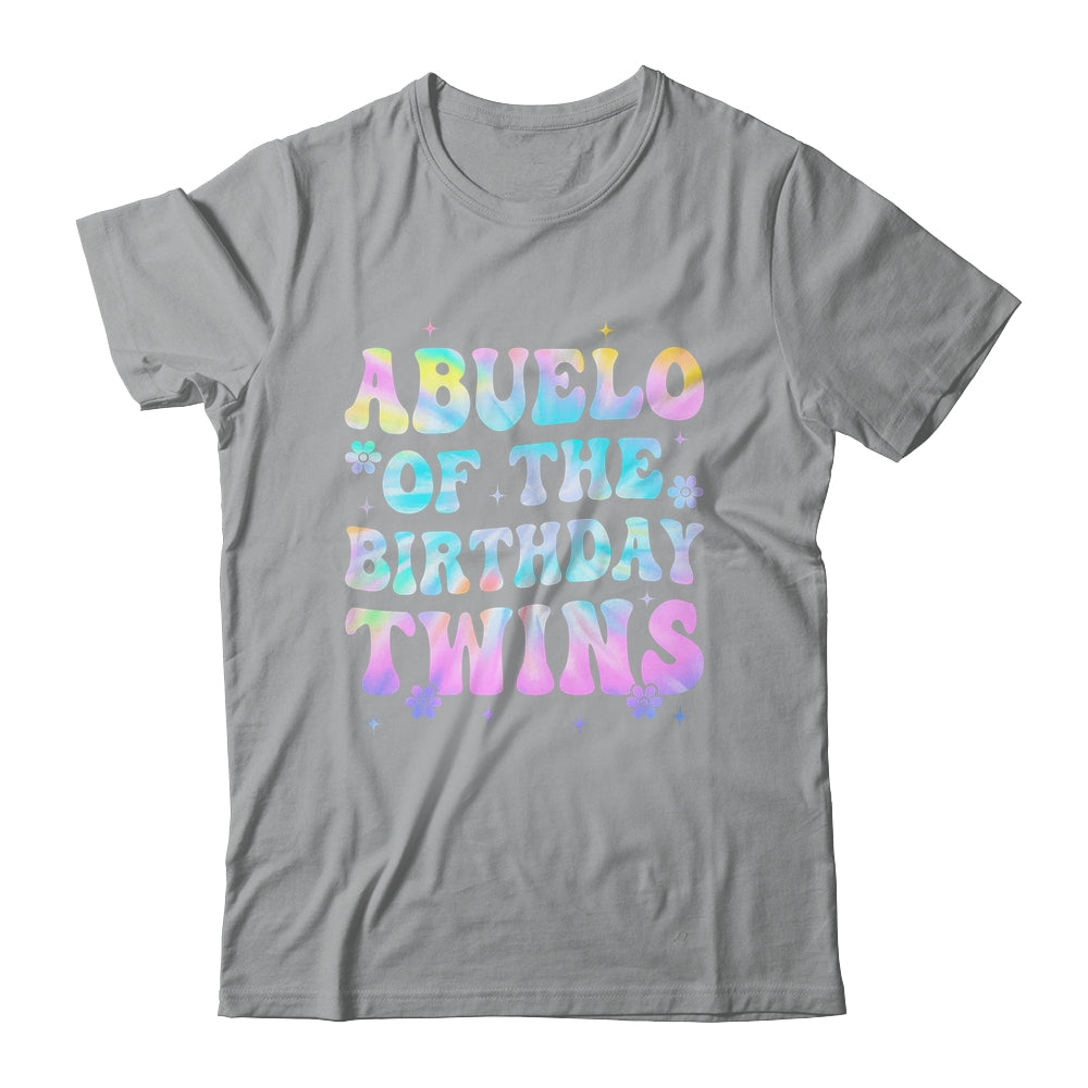 Abuelo Of The Birthday Twins Girls Kids Party Retro Bday Shirt & Hoodie | teecentury