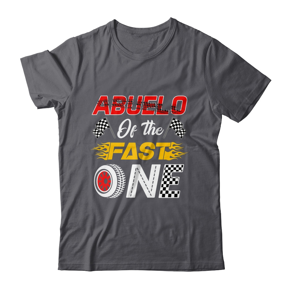 Abuelo Of The Fast One 1st Birthday Race Car Family Shirt & Hoodie | teecentury