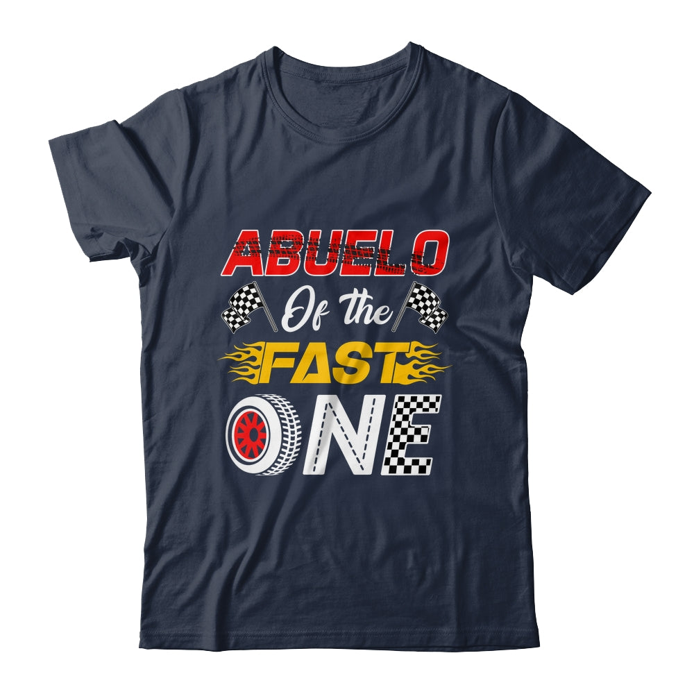 Abuelo Of The Fast One 1st Birthday Race Car Family Shirt & Hoodie | teecentury