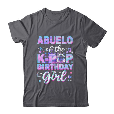 Abuelo Of The K-Pop Birthday Girl Matching Family Music Shirt & Hoodie | teecentury