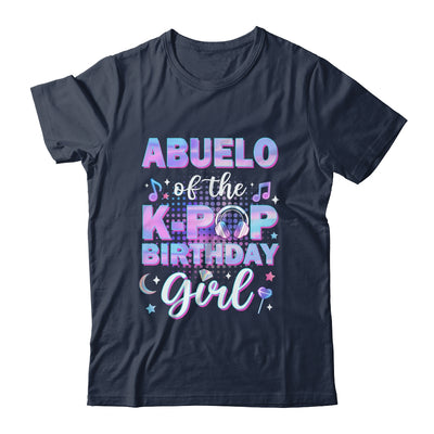 Abuelo Of The K-Pop Birthday Girl Matching Family Music Shirt & Hoodie | teecentury