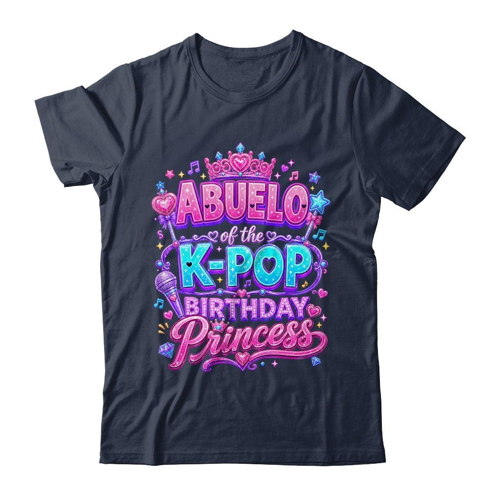 Abuelo Of The K-Pop Birthday Princess Korean Music Lovers Shirt & Hoodie | teecentury