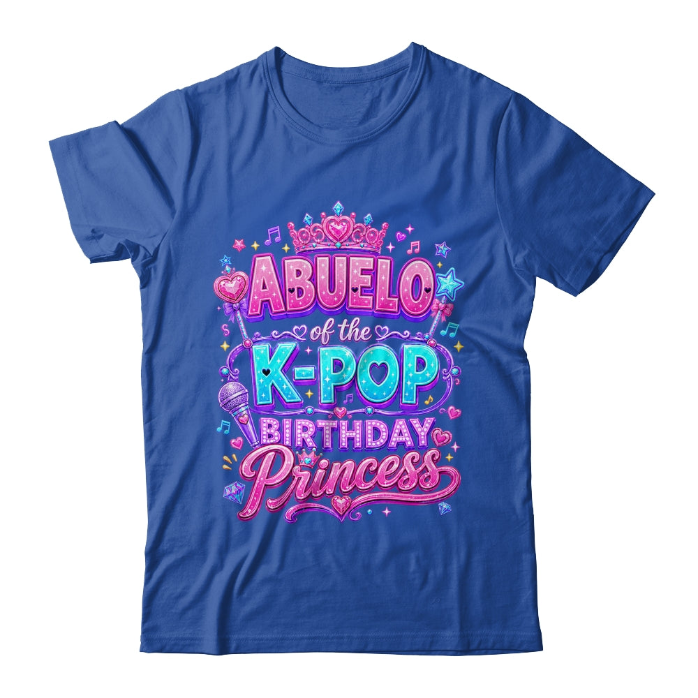 Abuelo Of The K-Pop Birthday Princess Korean Music Lovers Shirt & Hoodie | teecentury