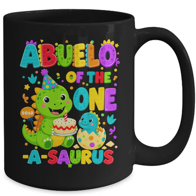 Abuelo Of The One-A-Saurus 1St Birthday Boy T-Rex Dinosaur Mug | teecentury