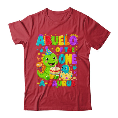 Abuelo Of The One-A-Saurus 1St Birthday Boy T-Rex Dinosaur Shirt & Hoodie | teecentury