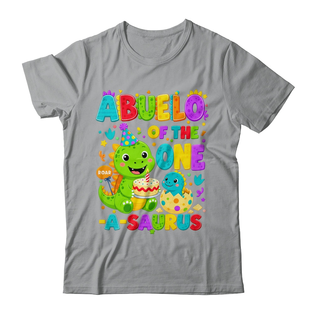 Abuelo Of The One-A-Saurus 1St Birthday Boy T-Rex Dinosaur Shirt & Hoodie | teecentury