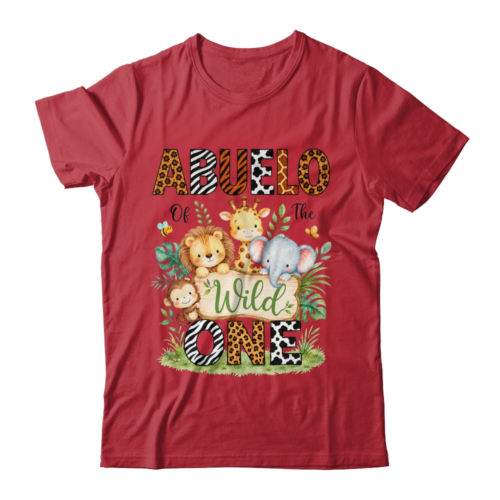 Abuelo Of The Wild One First Birthday Boy Jungle Safari Shirt & Hoodie | teecentury