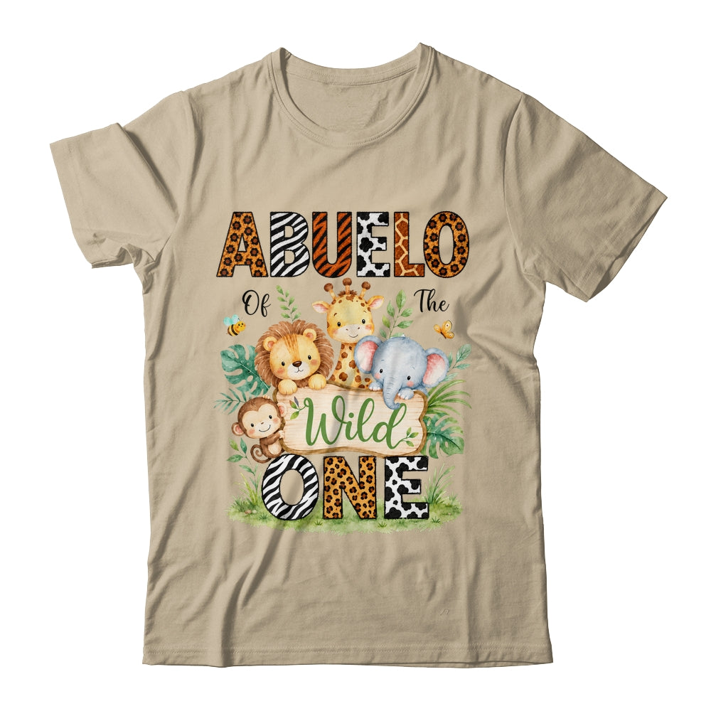 Abuelo Of The Wild One First Birthday Boy Jungle Safari Shirt & Hoodie | teecentury
