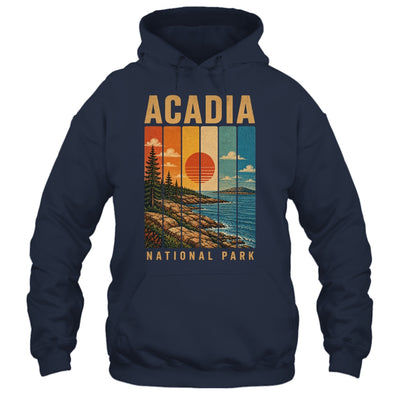 Acadia National Park Maine USA Outdoor Vintage Hiking Shirt & Tank Top | teecentury