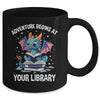 Adventure Begins At Your Library Summer Reading 2024 Dragon Mug | teecentury