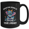 Adventure Begins At Your Library Summer Reading 2024 Dragon Mug | teecentury