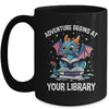 Adventure Begins At Your Library Summer Reading 2024 Dragon Mug | teecentury