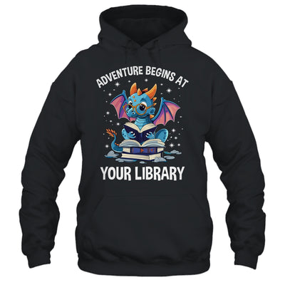 Adventure Begins At Your Library Summer Reading 2024 Dragon Shirt & Tank Top | teecentury