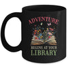 Adventure Begins At Your Library Summer Reading 2024 Flowers Mug | teecentury