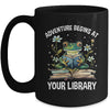 Adventure Begins At Your Library Summer Reading 2024 Frog Mug | teecentury