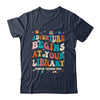 Adventure Begins At Your Library Summer Reading 2024 Groovy Shirt & Tank Top | teecentury