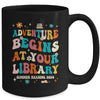 Adventure Begins At Your Library Summer Reading 2024 Groovy Mug | teecentury