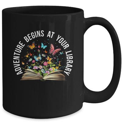 Adventure Begins At Your Library Summer Reading 2024 Mug | teecentury