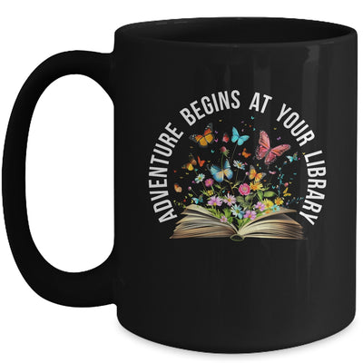 Adventure Begins At Your Library Summer Reading 2024 Mug | teecentury