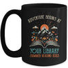 Adventure Begins At Your Library Summer Reading 2025 Vintage Mug | teecentury