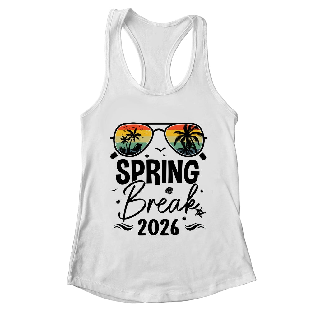 Aesthetic 2026 Spring Break Friends Family Matching Graphic Shirt & Tank Top | teecentury