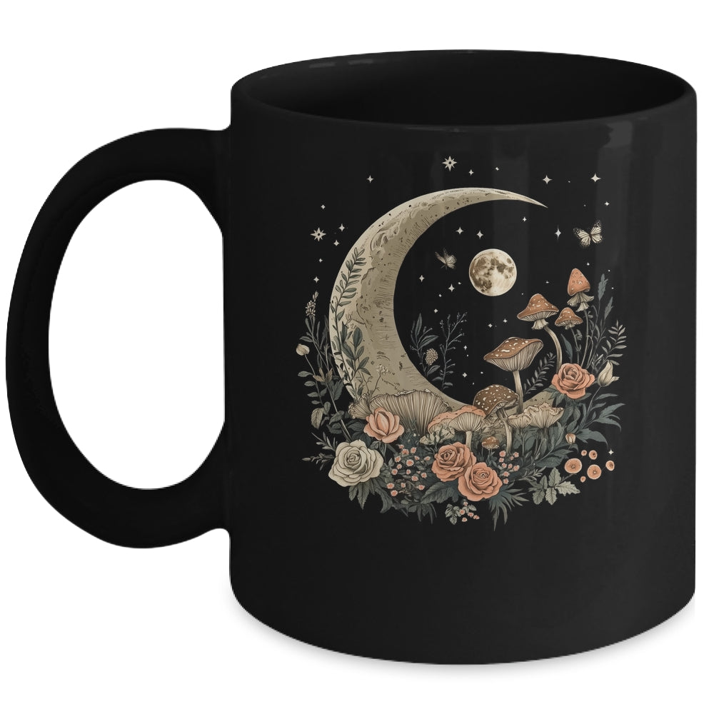 Aesthetic Goblincore And Dark Cottagecore Clothes Mushroom Mug | teecentury
