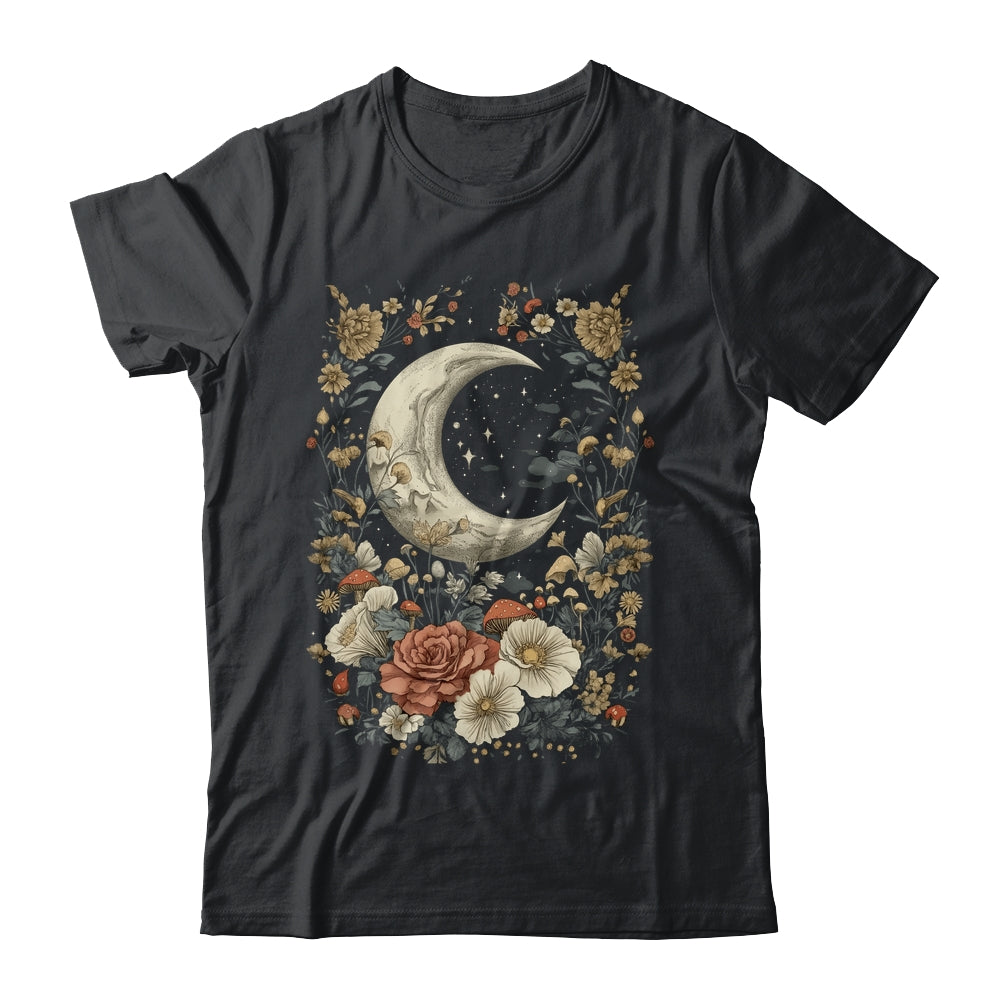 Aesthetic Goblincore And Dark Cottagecore Mushroom Graphic Shirt & Tank Top | teecentury