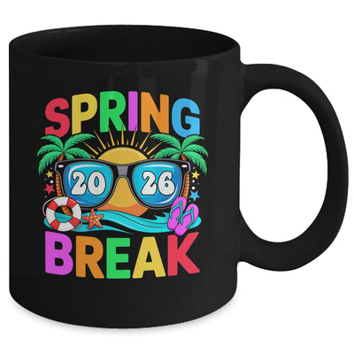 Aesthetic Spring Break 2026 Family Vacation Squad Graphic Mug | teecentury
